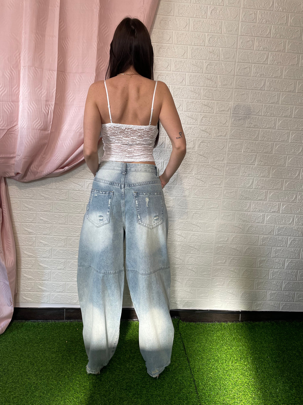 Corpetto Bianco con Stecche Stile Corsetto