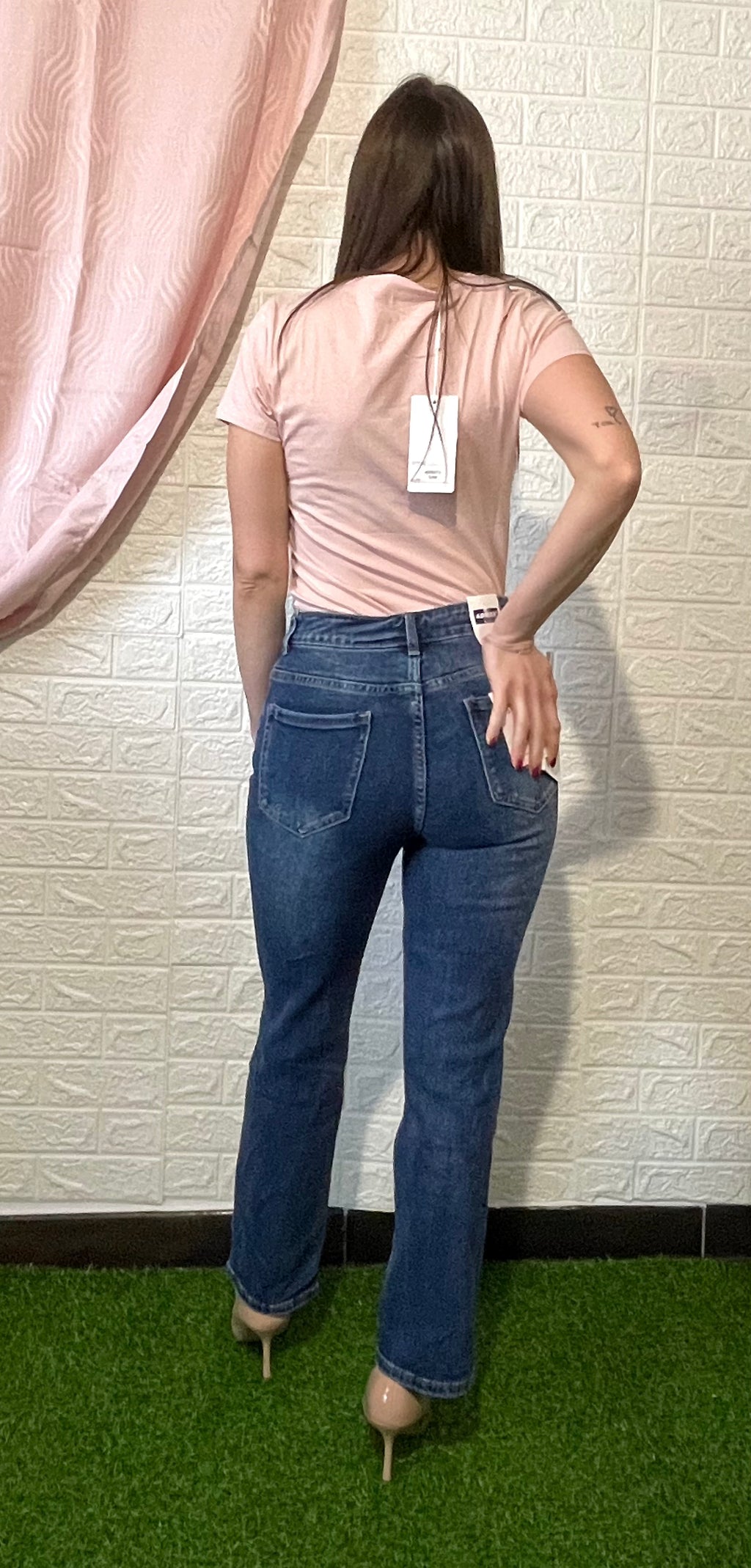 Jeans Skinny Denim Lavaggio Scuro