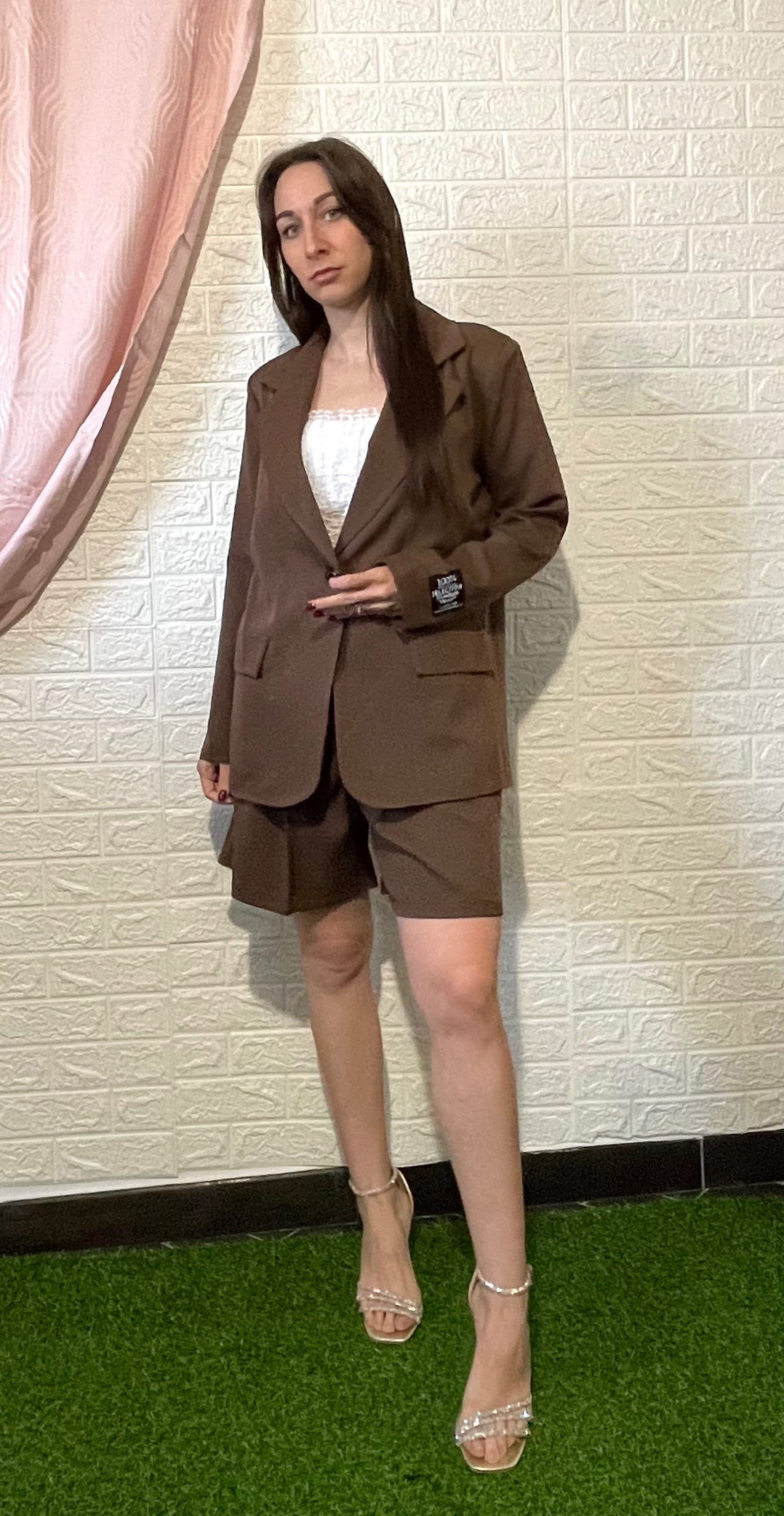 Coordinato Pantaloncino e Giacca - Taglia Unica