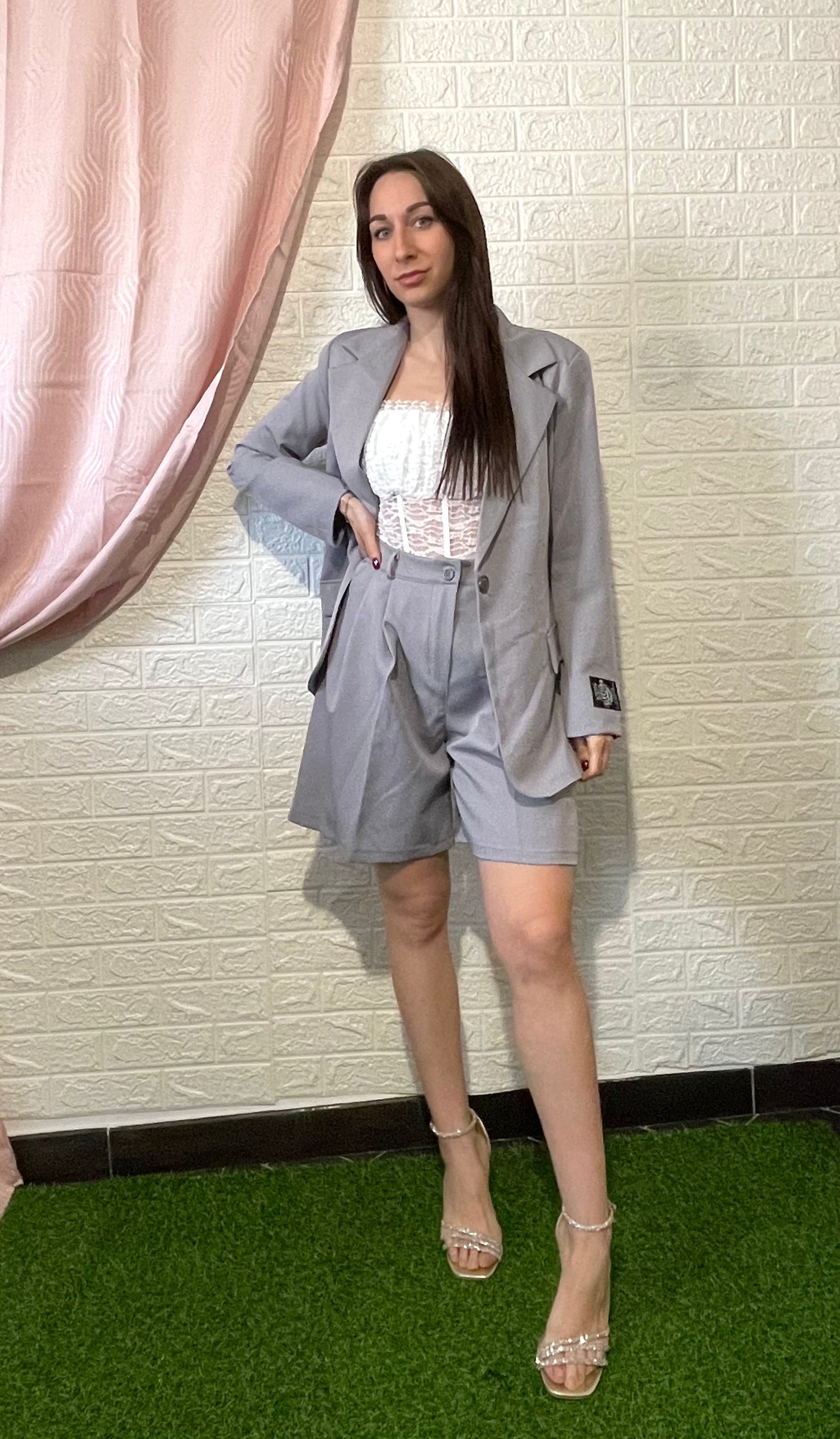 Coordinato Pantaloncino e Giacca - Taglia Unica